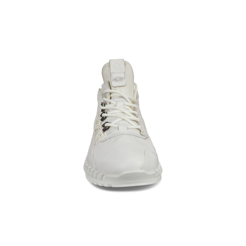 Womens Sneakers - ECCO Zipflex Low Dyneema - White - 3925YNRSB